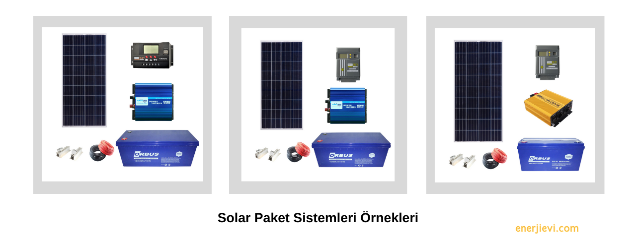 Solar Paket Örnekleri