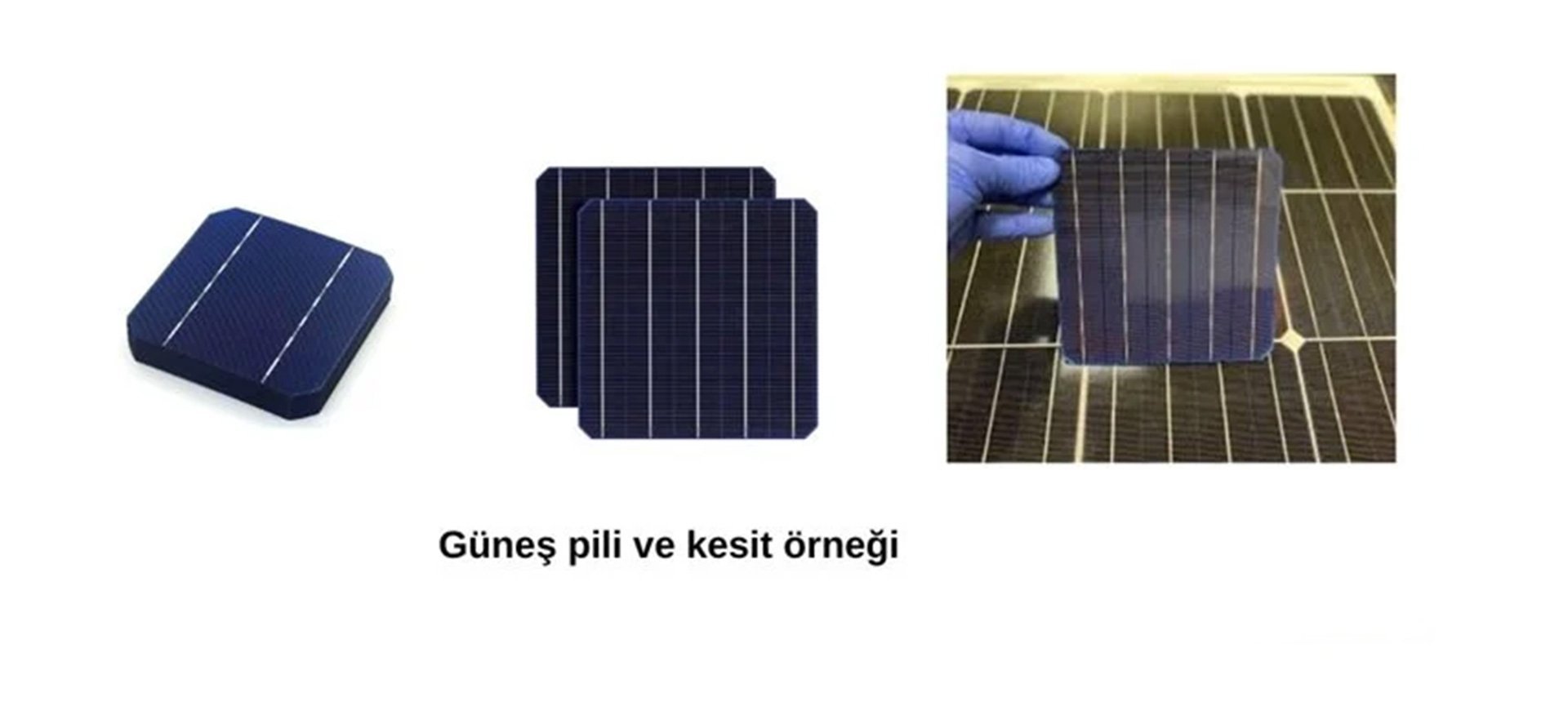 Solar Güneş Pili Kesiti