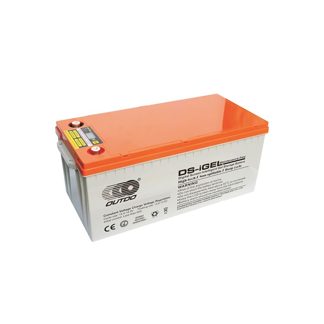 Outdo 12 Volt 150 Amper Solar Jel Akü